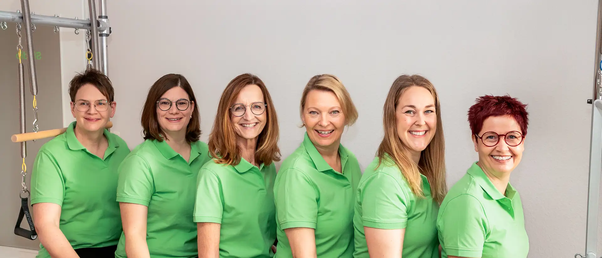 Das Team der Praxis Schlottmann gemeinsam auf dem Cadillac