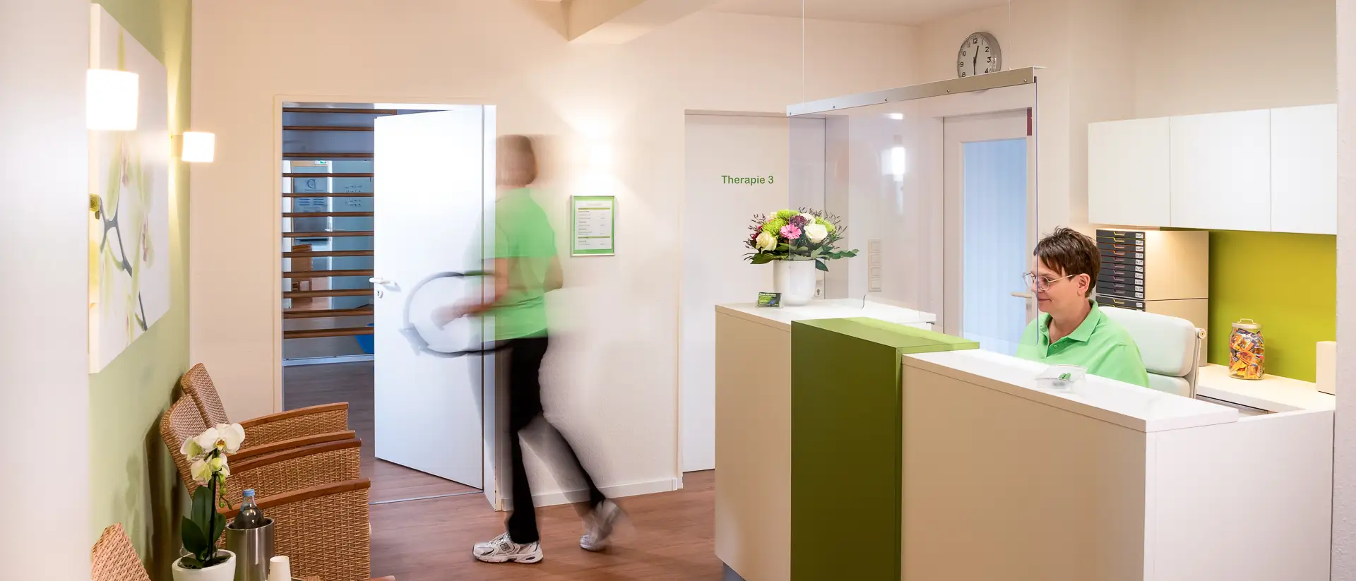 Dynamische Aufnahme im Praxisalltag.